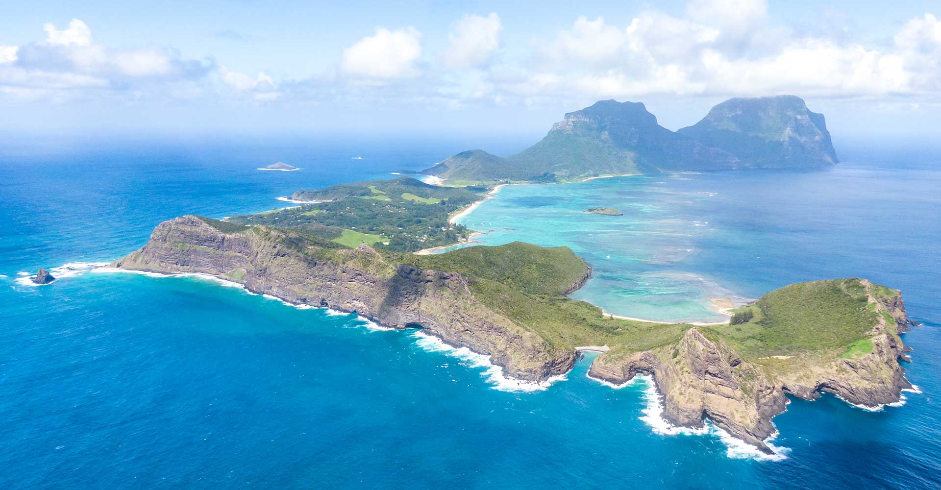 Lord Howe Island - Birdseye view - FAME - Rodent Eradication Program - Threatened Species Day 2020